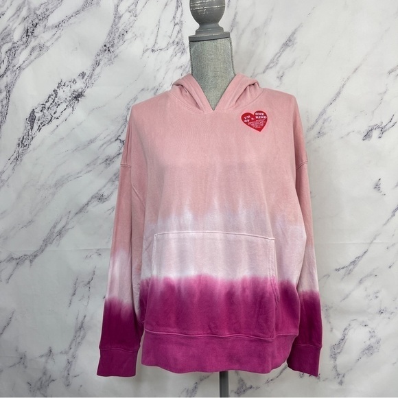 Wildfox Tops - Wildfox | Olivia Pink Tie-Dye Hoodie | L